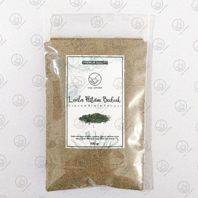 100gr Lada Hitam Bubuk / Ground Black Pepper  / Rempah / JSR 100% PREMIUM QUALITY