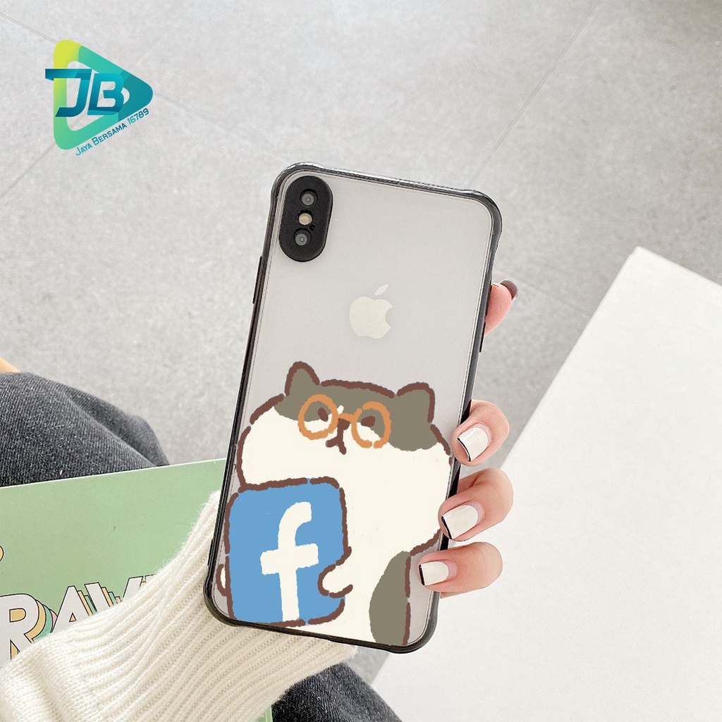 SOFTCASE CHOICE CUTE SOSMED OPPO VIVO XIAOMI SAMSUNG REALME IPHONE ALL TYPE JB5035