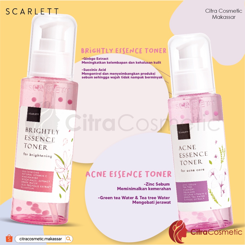 Scarlett  Skin Care Series  20 Gr Cream | Serum | Facial Wash