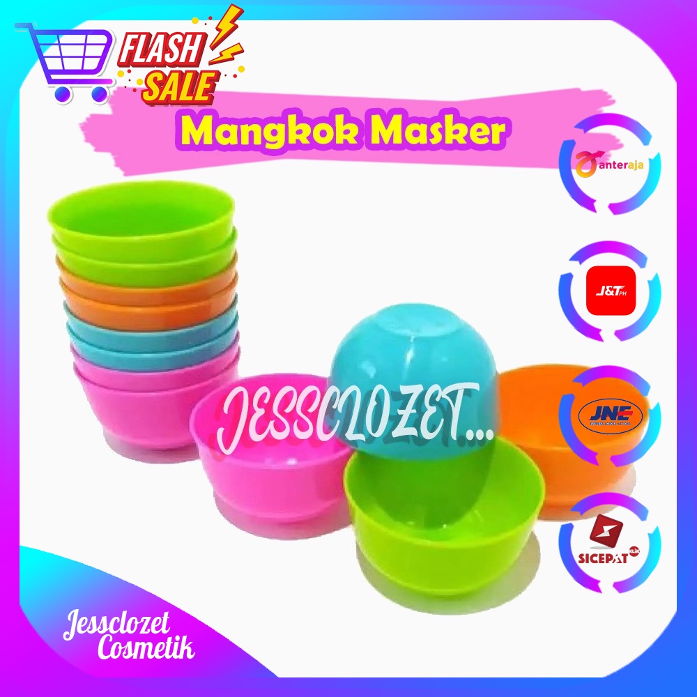 Mangkok Masker Wajah Plastik Mangkok Es Krim Mangkok Masker Ice Cream Bowl murah
