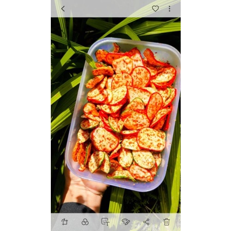 

KRUPUK BANTAT PEDAS 500G -100G