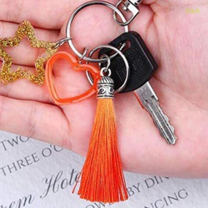 

Paper | Exquisite Nylon Thread Tassel Pendant Jewelry Key Ring Tgplhd