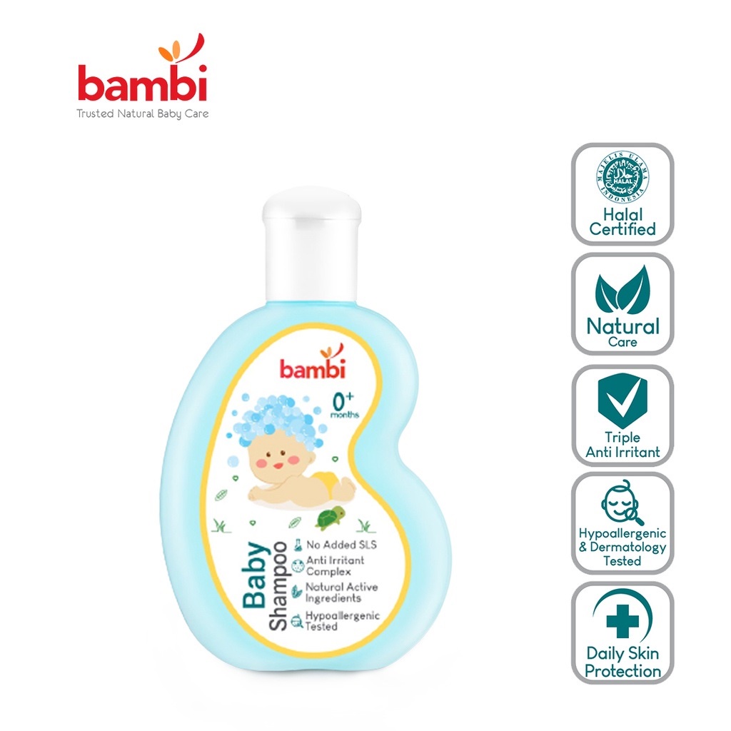 Bambi Baby Shampoo Mild On Eyes