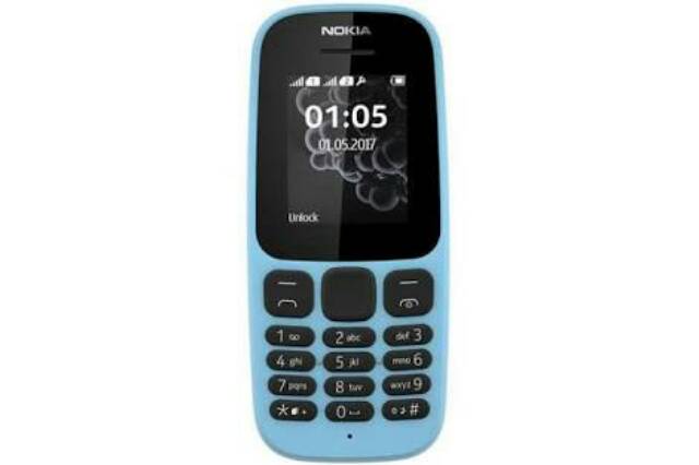 Microsoft Nokia 105 New 2017 Dual Sim