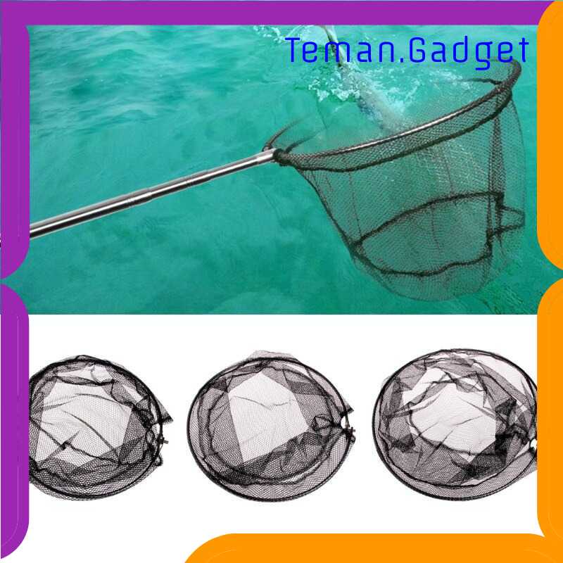 TG - HFD Gmarty Jaring Pancing Penangkap Ikan Landing Net 40CM with Rod 1.8M