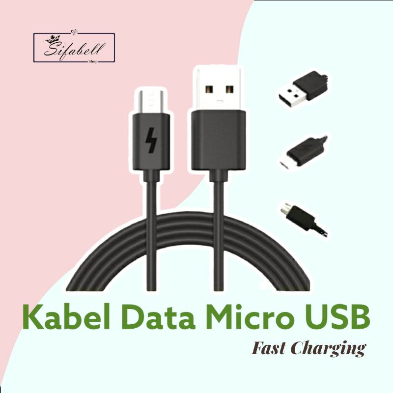 Kabel Data Micro Usb Fast Charging Data Cable Charger Charging Casan Android
