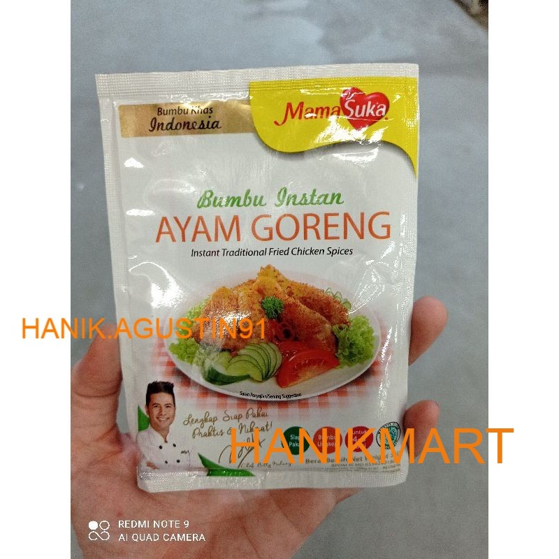 

Mama Suka Mamasuka Bumbu Instan Ayam Goreng 35gr | Bumbu Ungkep HM91
