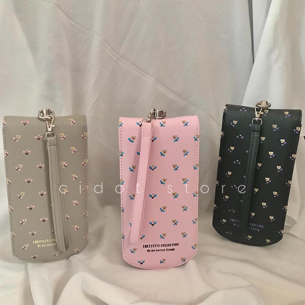 NEW PHONE BAG BOLISH OVALO GRETHA TAS WANITA SELEMPANG DOMPET KARTU HP