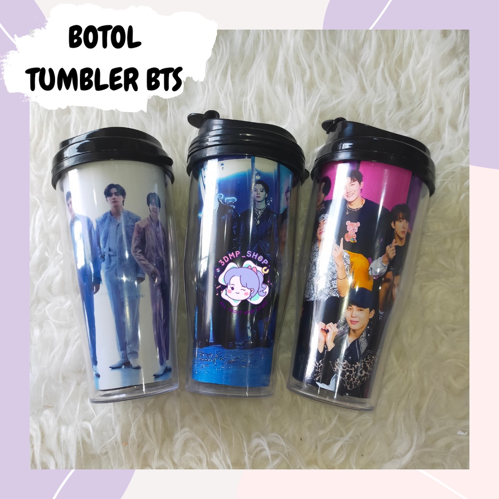 Botol Tumbler Minum BTS Dynamite Kpop BE Album Season Greeting butter