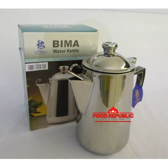 TEKO AIR BIMA STAINLESS 100216 - WATER KETTLE 1,6 LTR SUS 304 THAI TEA