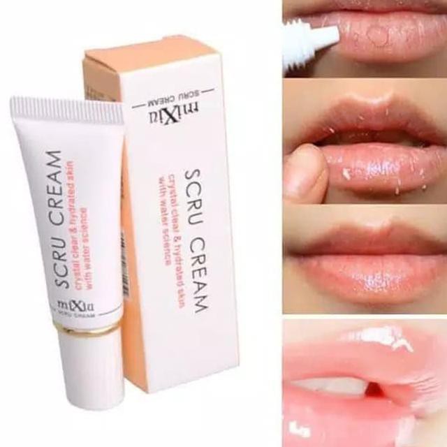 Import Mixiu Lip Moisturizing SCRU Cream / Lip Scrub Best Seller Original