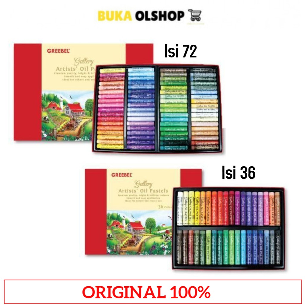 

Crayon Greebel Artist Oil Pastel 36 48 72 Colors