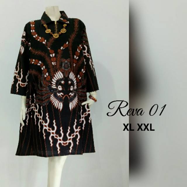 Reva 01-05 Jumbo Dress Batik (geser motif lain)