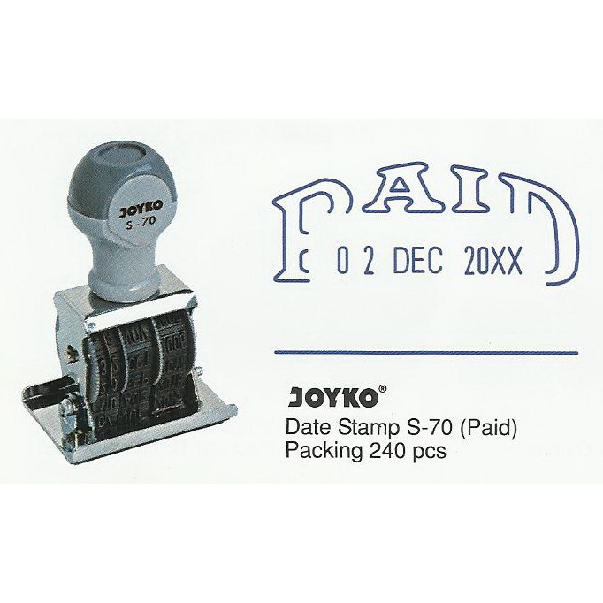 

Stempel Joyko S-70 Paid