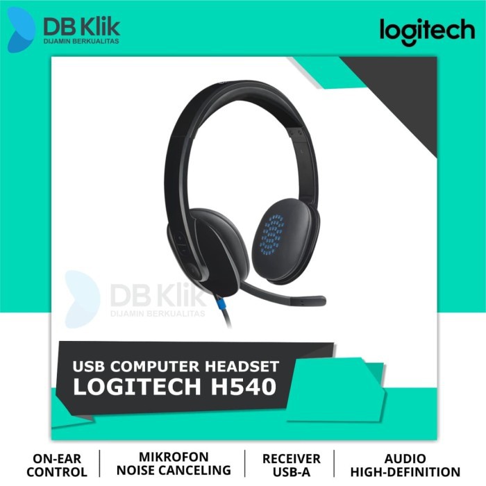 Headset USB Logitech H540 | Original