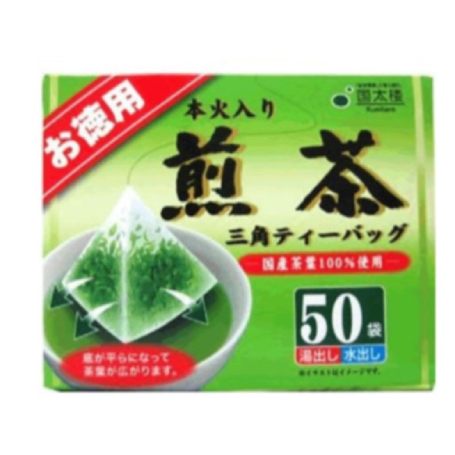 

kunitaro sencha triangle tea bags isi 50 Japanese green tea
