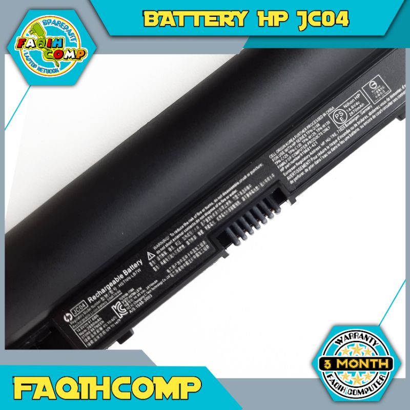 Baterai Batre Laptop HP 14-BS503TX BS504TX BW099TU BW002AX BW017AU JC04