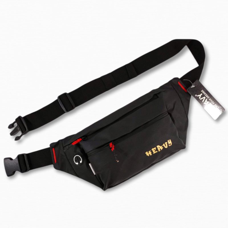 HEAVY PNCK-0138 Waistbag Heavy Waterproof | Tas pinggang heavy | Tas pria