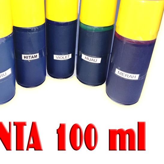 

♞ Tinta Stempel Otomatis / Flash / Warna 100ml - Merah ♦