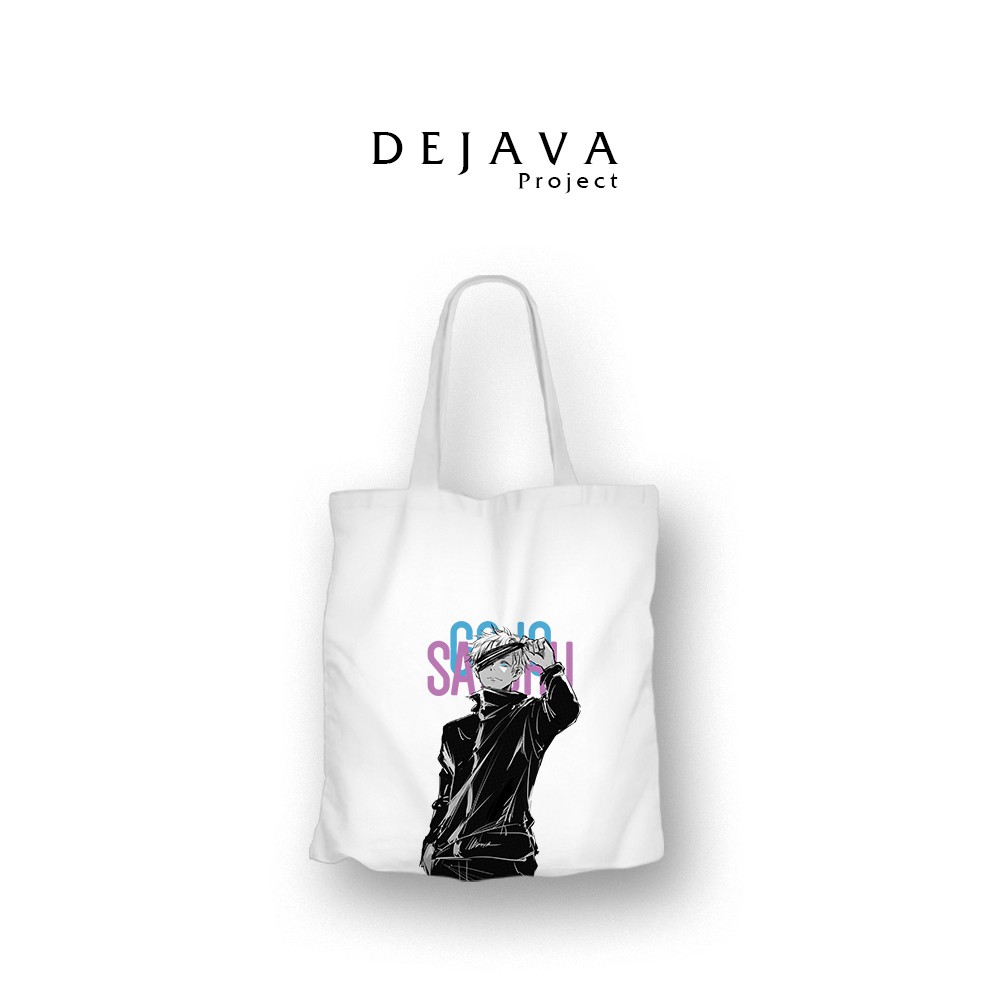 TERBARU TOTEBAG KANVAS ORIGINAL DEJAVA TOTEBAG KANVAS TERBAIK ANIME GOJO SATURO