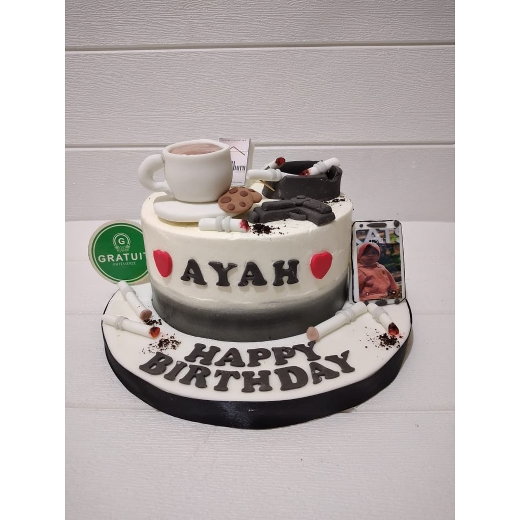 Kue Tema Roko Uk 15cm Shopee Indonesia