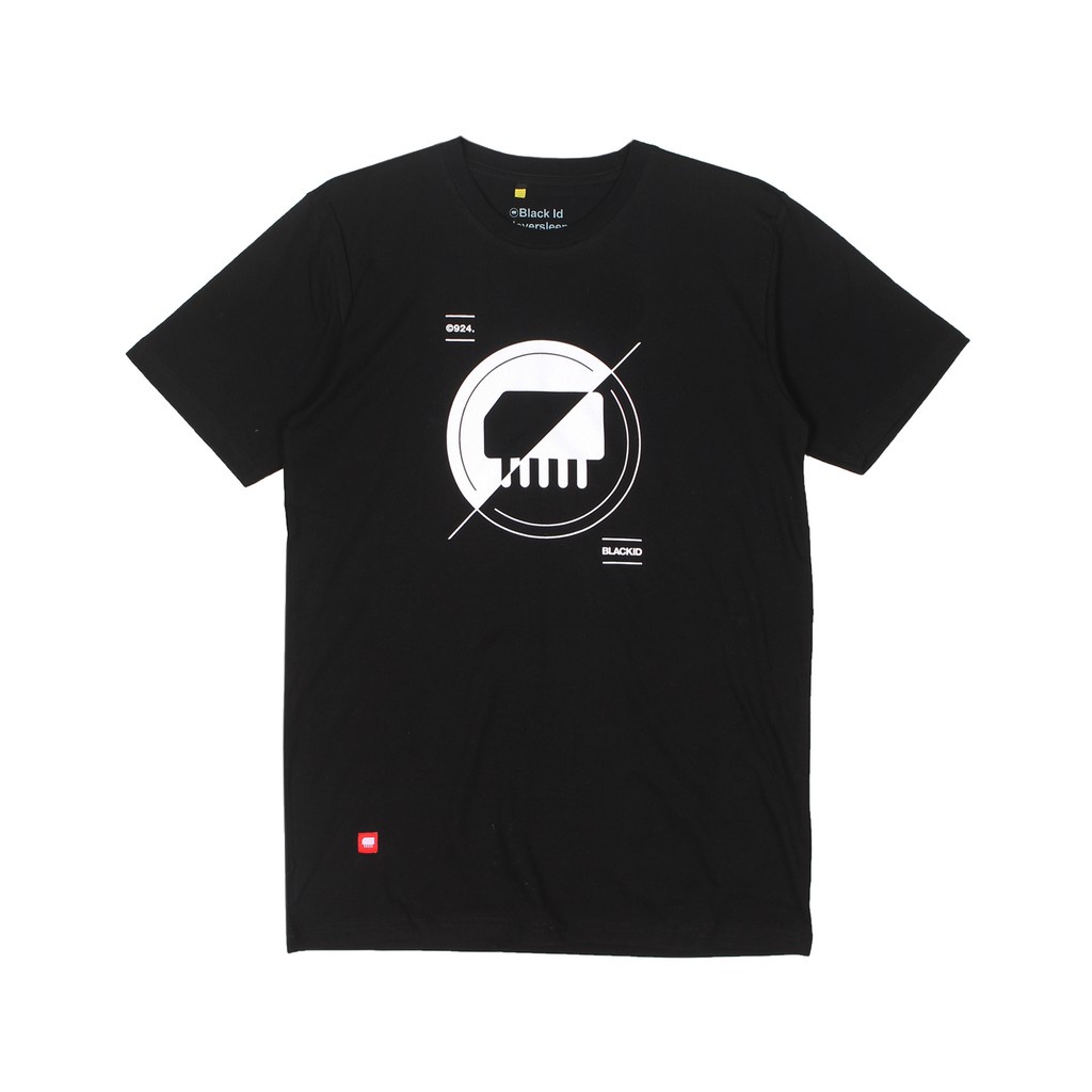 T-SHIRT BAJU KAOS DISTRO BLACK ID BLNC PREMIUM | KAOS DISTRO PRIA WANITA