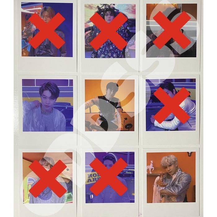 READY INA OFFICIAL POLAROID NCT127 STICKER (POLA EVENT) - Doyoung Taeil Jungwoo