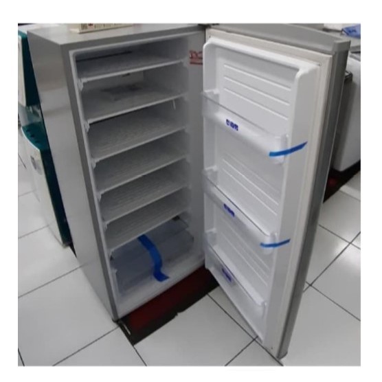 SHARP Home Freezer / Lemari Pembeku 6 Rak FJM-189 (Frizer Es Batu ASI)