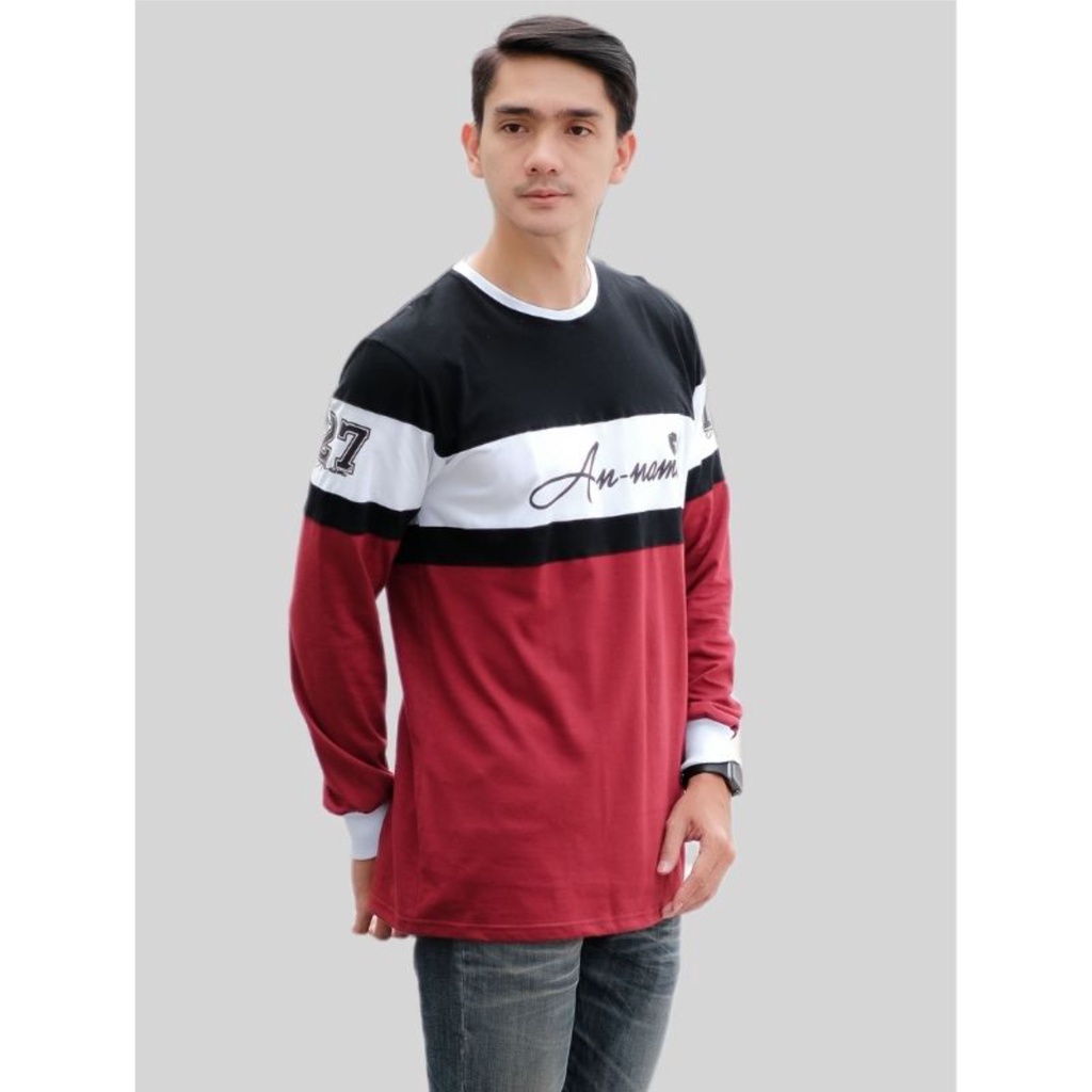 Kaos Dakwah Pria | Baju Kaos Distro | Kaos Islami Islam Solusi - Cotton Combad 24 S - by Annaml-4