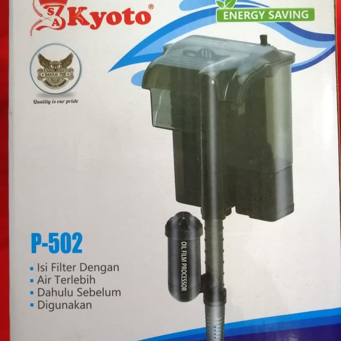 Pompa Aquarium Filter Hang On Gantung - Aquascape Akuarium Filter Air - Kyoto 502