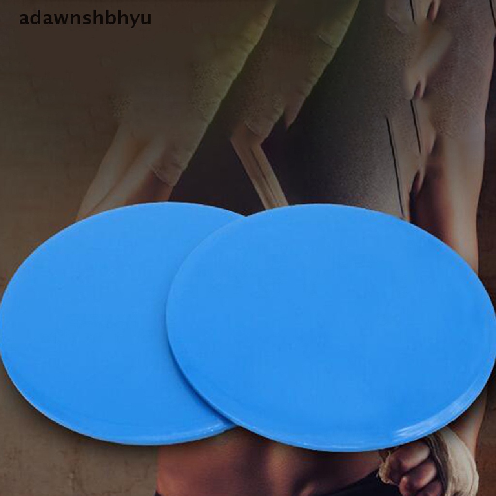 Adawnshbhyu 2PCS Gliding Discs Slider Fitness Disc Latihan Sliding Plate Untuk Yoga Gym Core