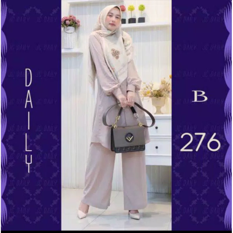 DAILY B 278-SETELAN JOZA TANPA HIJAB
