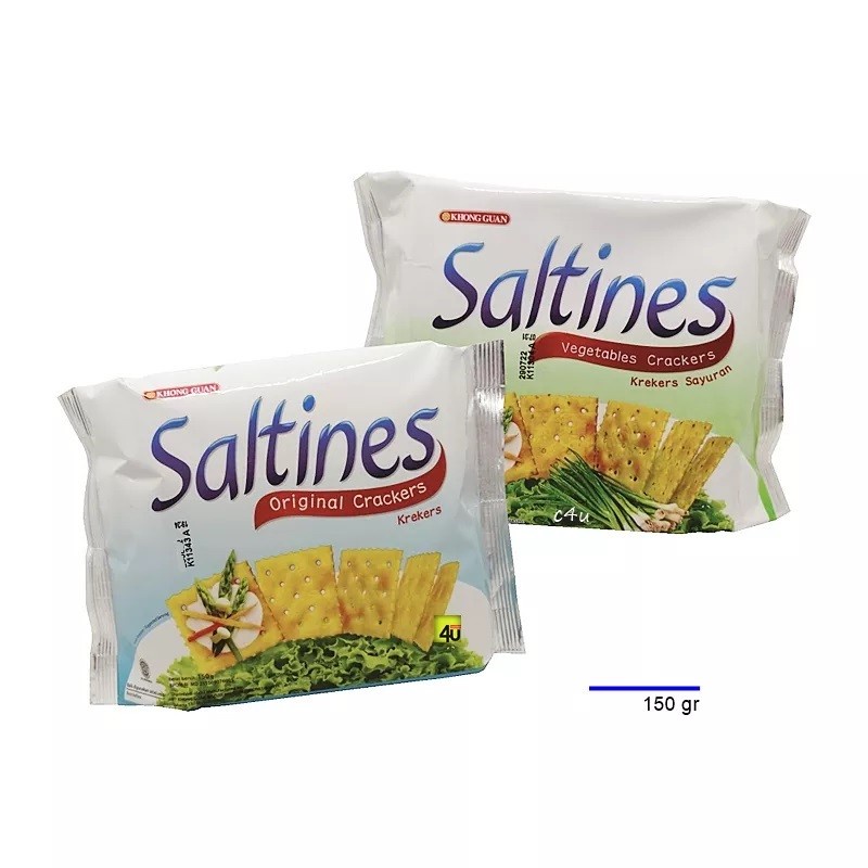 

KHONG GUAN Saltines Crackers Original / Vegetable 150g