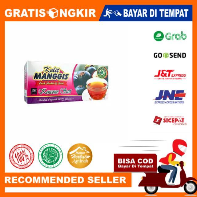 Teh Celup Kulit Manggis Herbal Asli Original