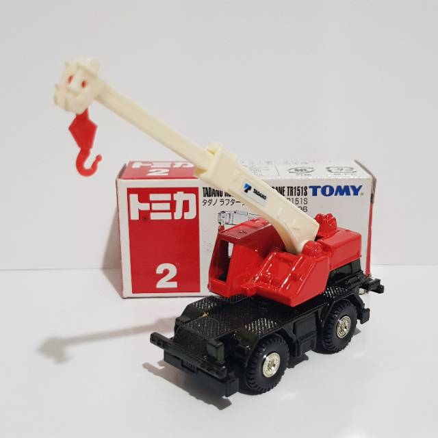 Tomica Diecast TOMY Tadano Rough Terrain Crane TR151s No.02