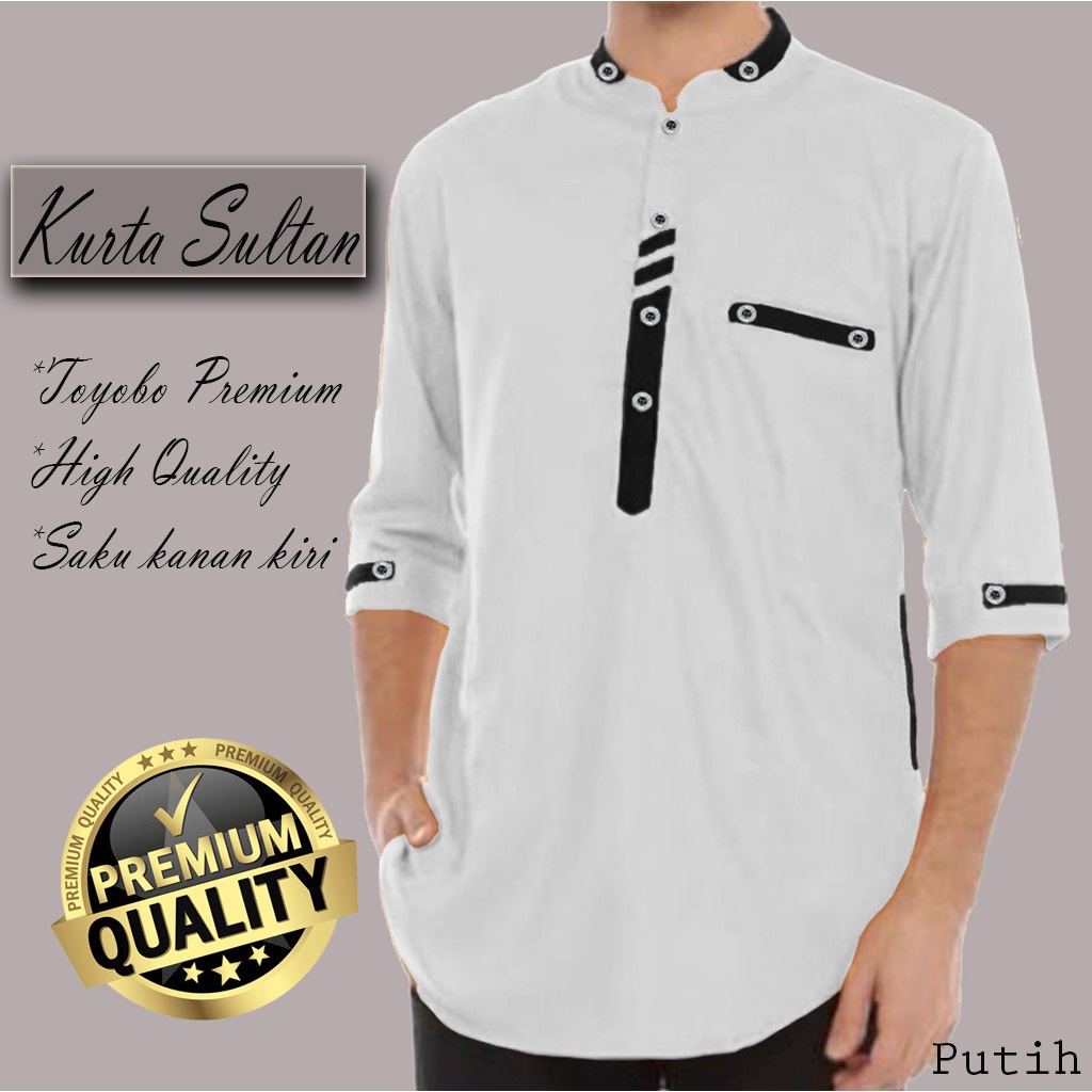 CTN Baju muslim koko SULTAN aneka ukuran dan warna best seller termurah