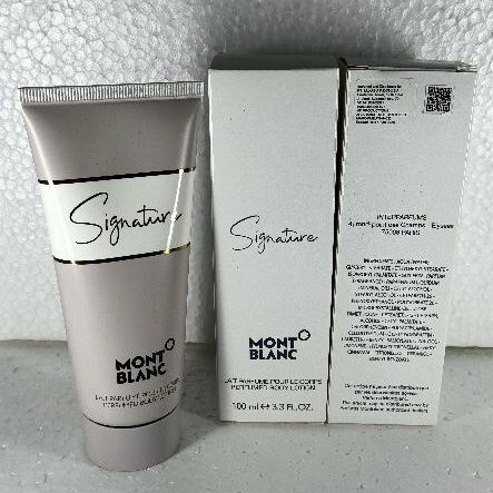 OriginaL Body Lotion Montblanc Signature 100 ml Murah