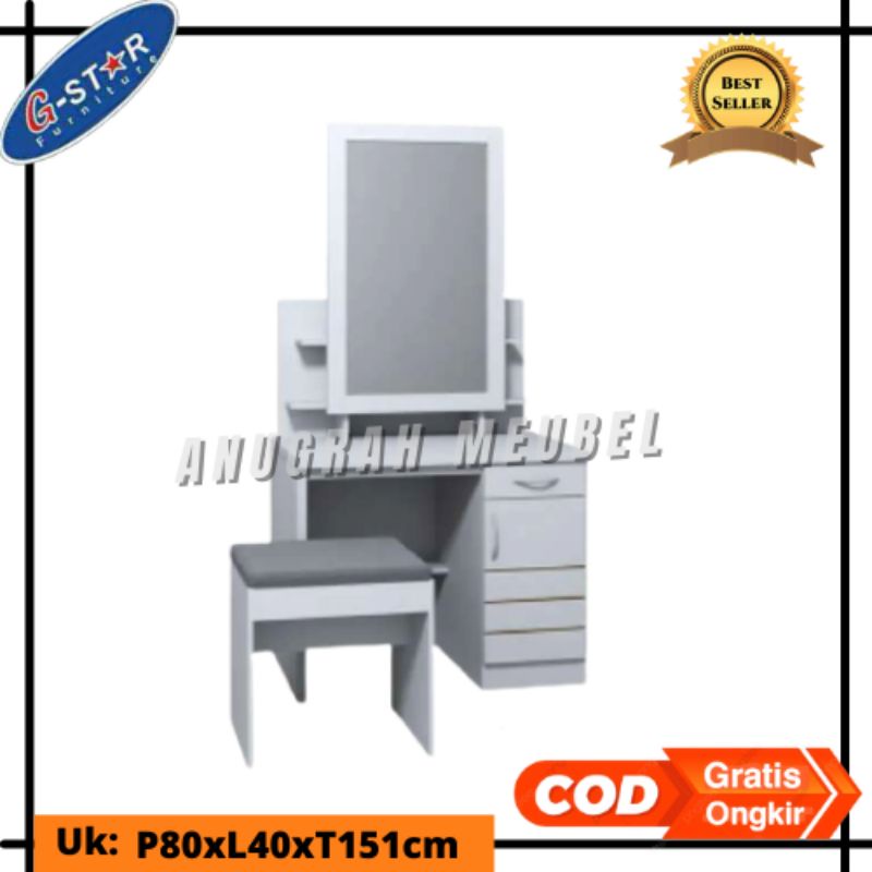 TERLARIS Meja Rias Sliding Minimalis-ciayumajakuning,Pekalongan,Bandung