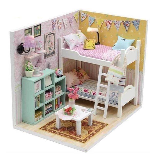 DIY CHERYL ROOM kreatif M020 kamar mini cantik