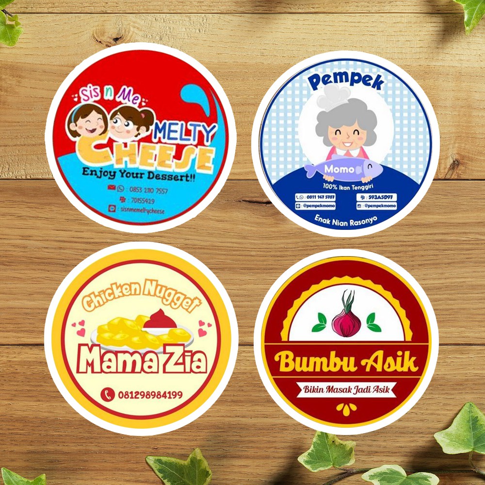 

Jasa Desain Label Stiker Makanan Minuman dll