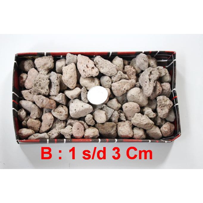 Batu Apung / Pumice Stone 1 Kg - Pumice Natural Stone