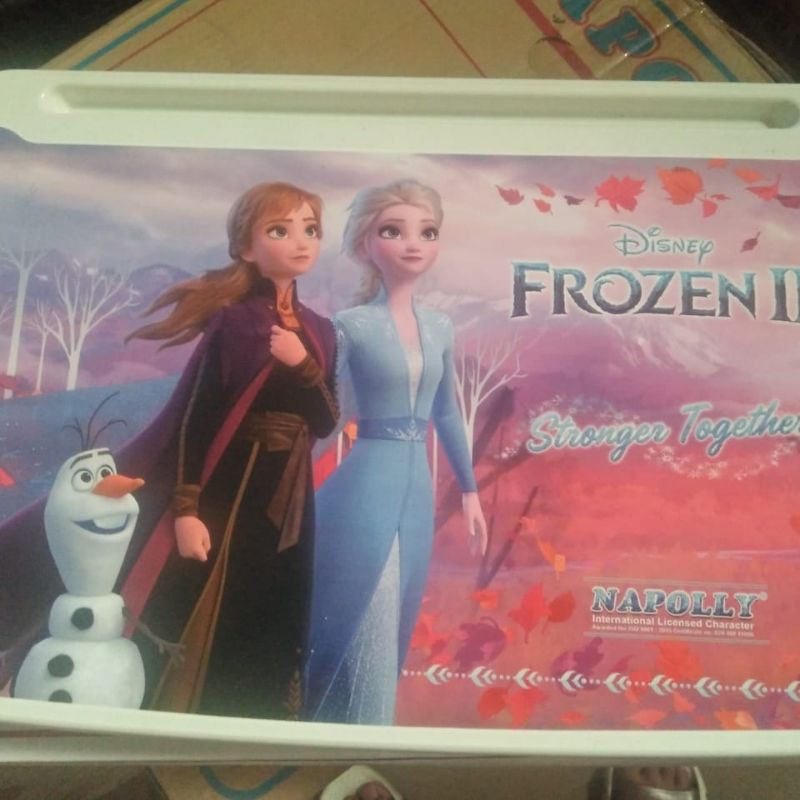 MEJA LIPAT MEJA BELAJAR FROZEN