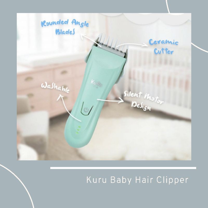 Kuru Baby Electric Hair Clipper