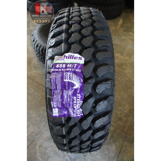 Ban mobil Achilles M/T 27x8.5 R14 Taft, CRV Taruna, Hilux, Katana, dll.
