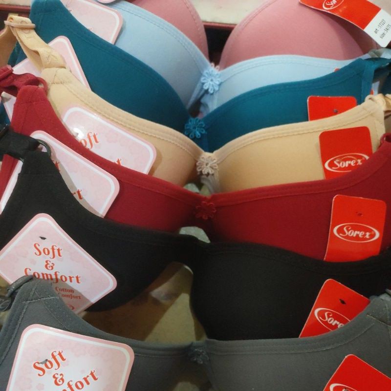 Sorex bra 17227 (BH busa tipis tanpa kawat 34-40)