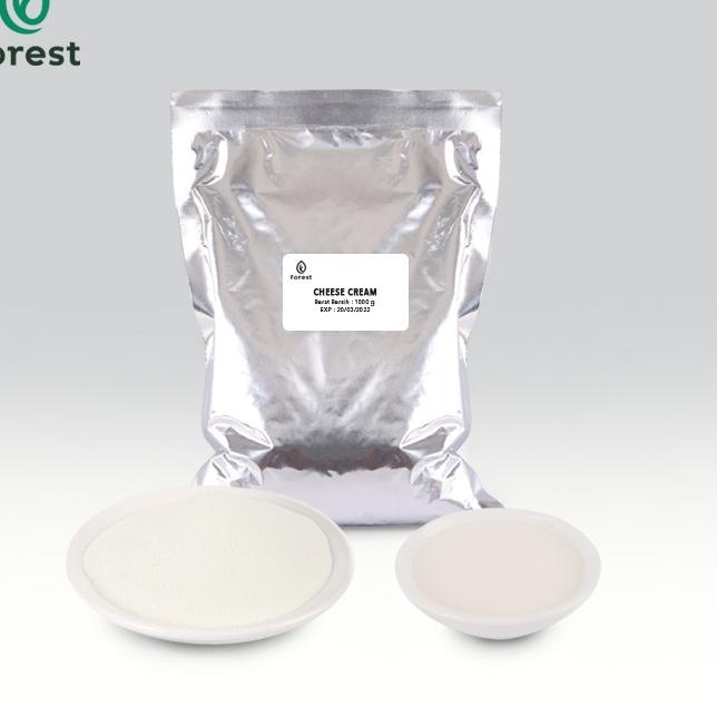 

quvn Bubuk Premium Topping CHEESE CREAM Powder 500g - Forest Bubble Drink - Topping Minuman j37^