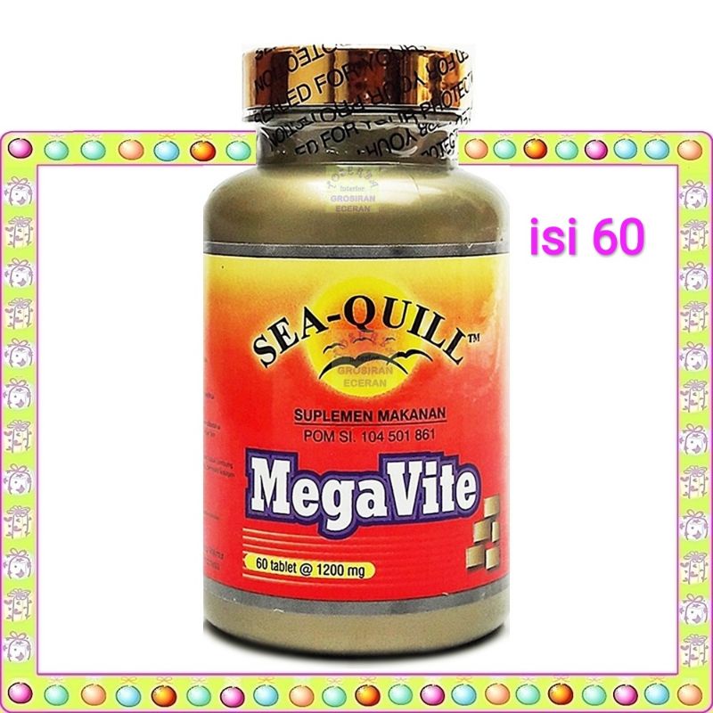 Sea Quill Megavite 60 - Sea Quill Mega vite 30 - SeaQuill Megavite - Distributor