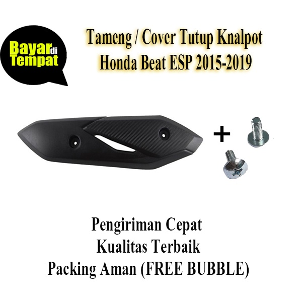 Tameng Knalpot BEAT FI ESP 2015-2016-2017-2018-2019 Tutup Cover Pelindung