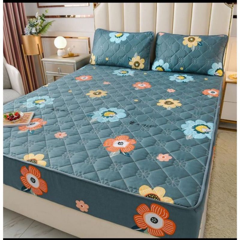 sprei waterproof 180 x200/ seprei/ sprei anti ompol/sprei anti air-1