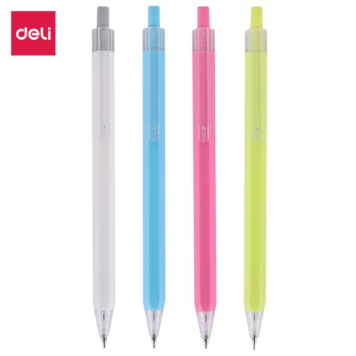 

Deli EU61100 Mechanical Pencil 0.5mm / Pensil Mekanik 0.5mm ori